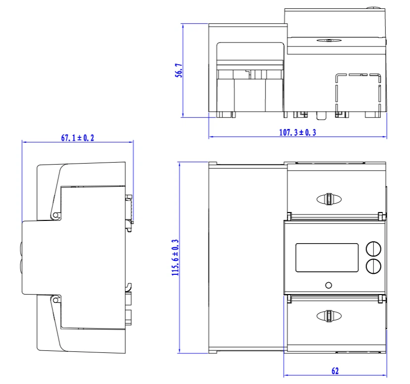 DC Electronic Meter J5021-FF DC Electronic Meter J5021-FF