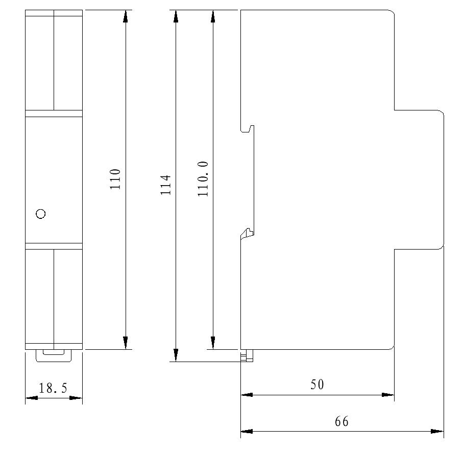 single phase din rail meter single phase din rail meter