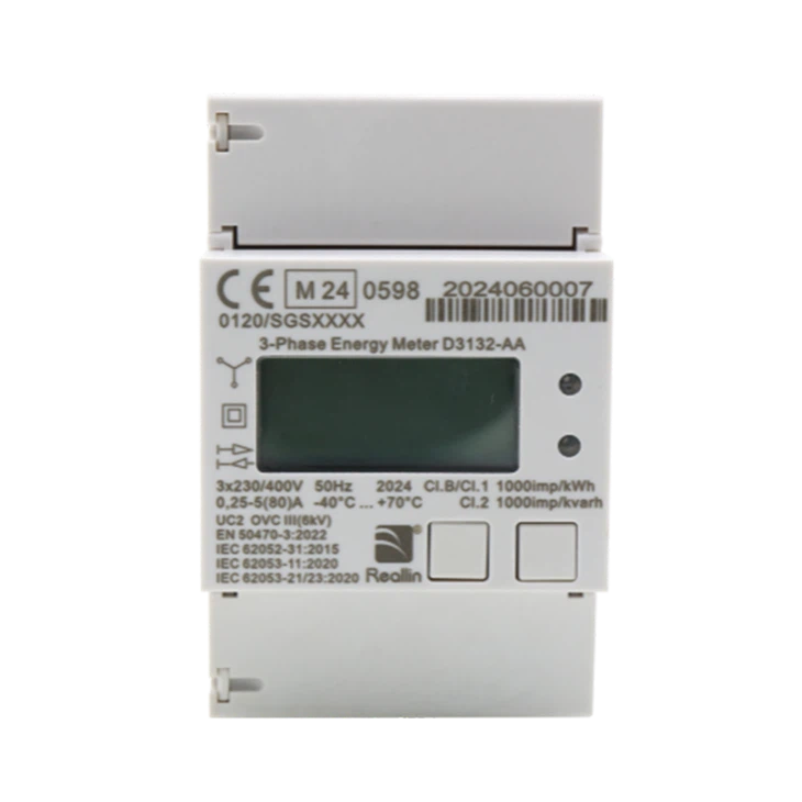 Three Phase Three Wire DIN Rail Meter--D3132