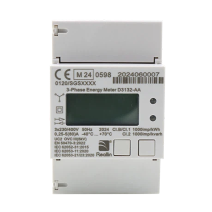 Three Phase Three Wire DIN Rail Meter--D3132 Three Phase Three Wire DIN Rail Meter--D3132